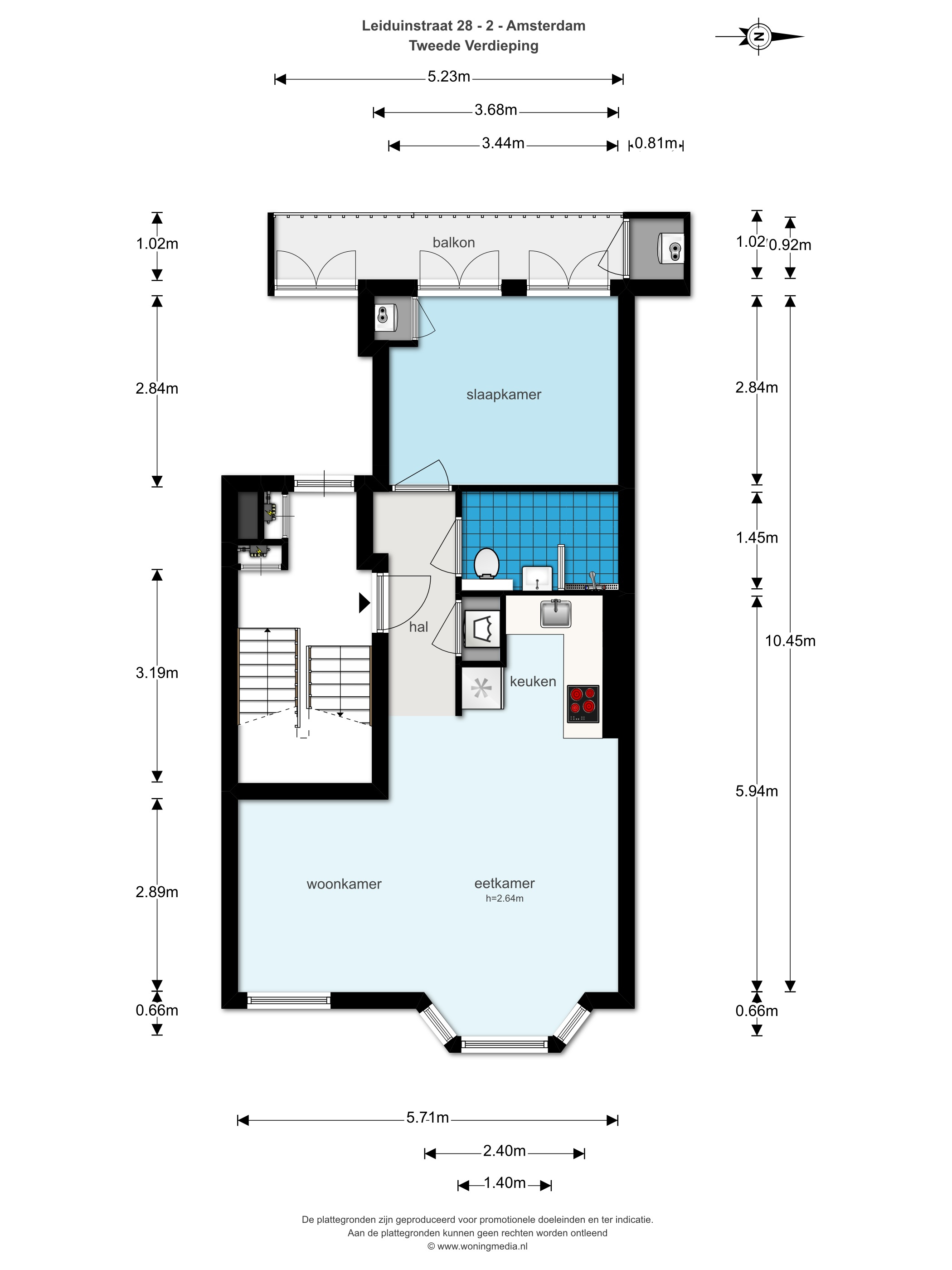 Leiduinstraat 28-II 1058 SK,Amsterdam,Noord-Holland Nederland,1 Bedroom Bedrooms,1 BathroomBathrooms,Apartment,Leiduinstraat,2,1191