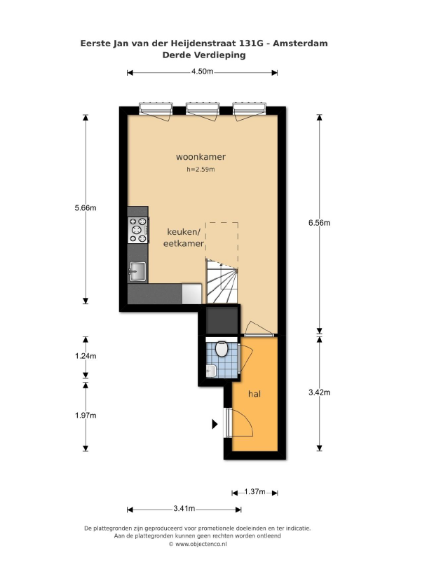 Eerste Jan van der Heijdenstraat 131 G, Amsterdam, Noord-Holland Nederland, 2 Bedrooms Bedrooms, ,1 BathroomBathrooms,Apartment,For Rent,Eerste Jan van der Heijdenstraat,4,1306