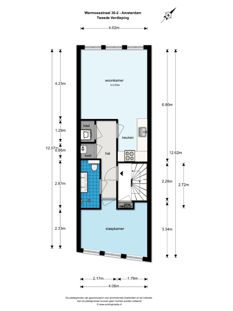 Warmoesstraat 36-II, Amsterdam, Noord-Holland Nederland, 1 Bedroom Bedrooms, ,1 BathroomBathrooms,Apartment,For Rent,Warmoesstraat ,2,1310