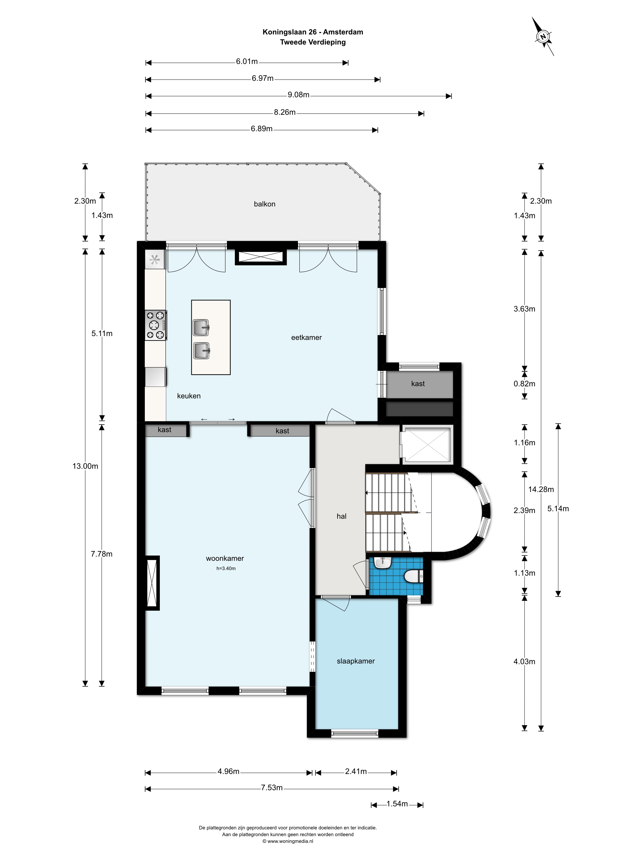 Koningslaan 26 A, Amsterdam Noord-Holland Netherlands, 4 Bedrooms Bedrooms, ,4 BathroomsBathrooms,Apartment,For Rent,Koningslaan,1312