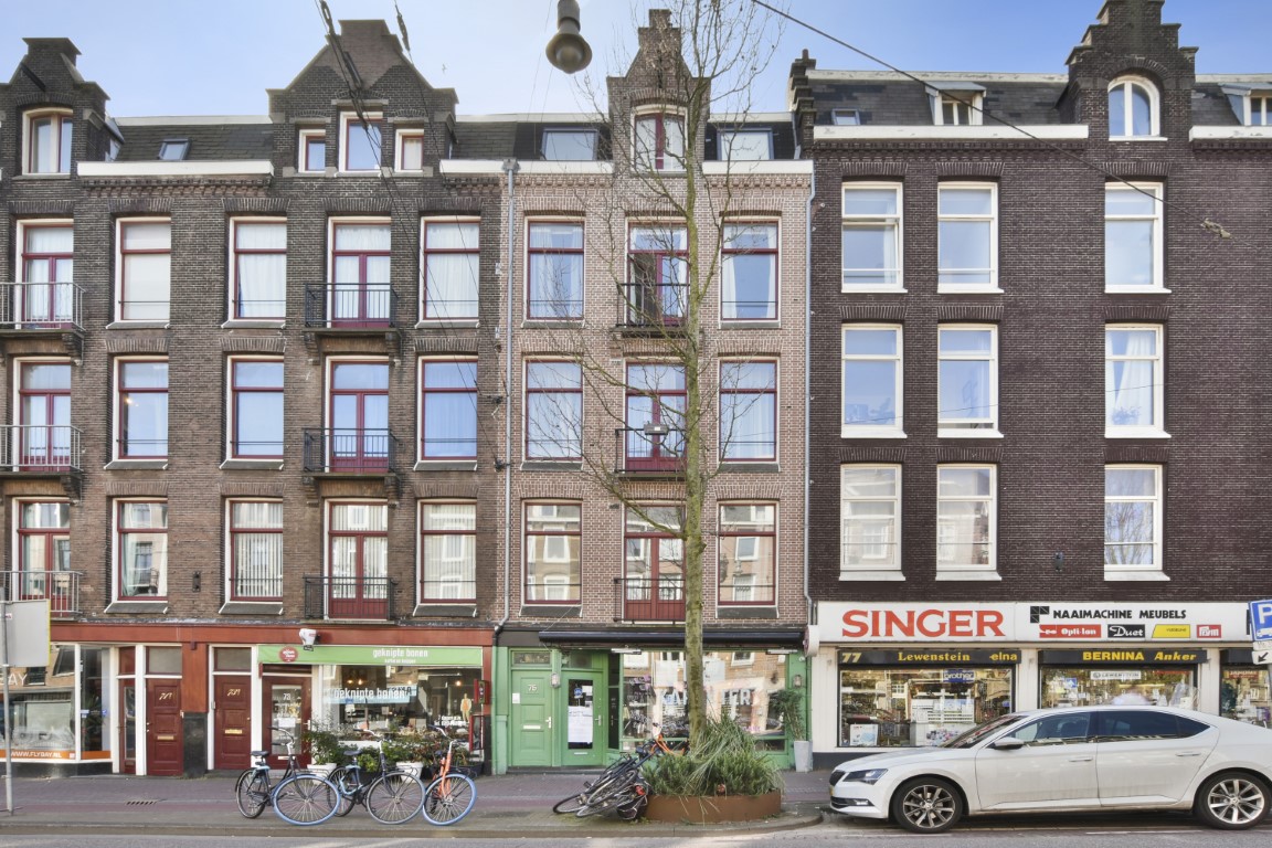 De Clercqstraat 75 IV, Amsterdam, Noord-Holland Nederland, 2 Slaapkamers Slaapkamers, ,1 BadkamerBadkamers,Appartement,Huur,De Clercqstraat ,4,1395