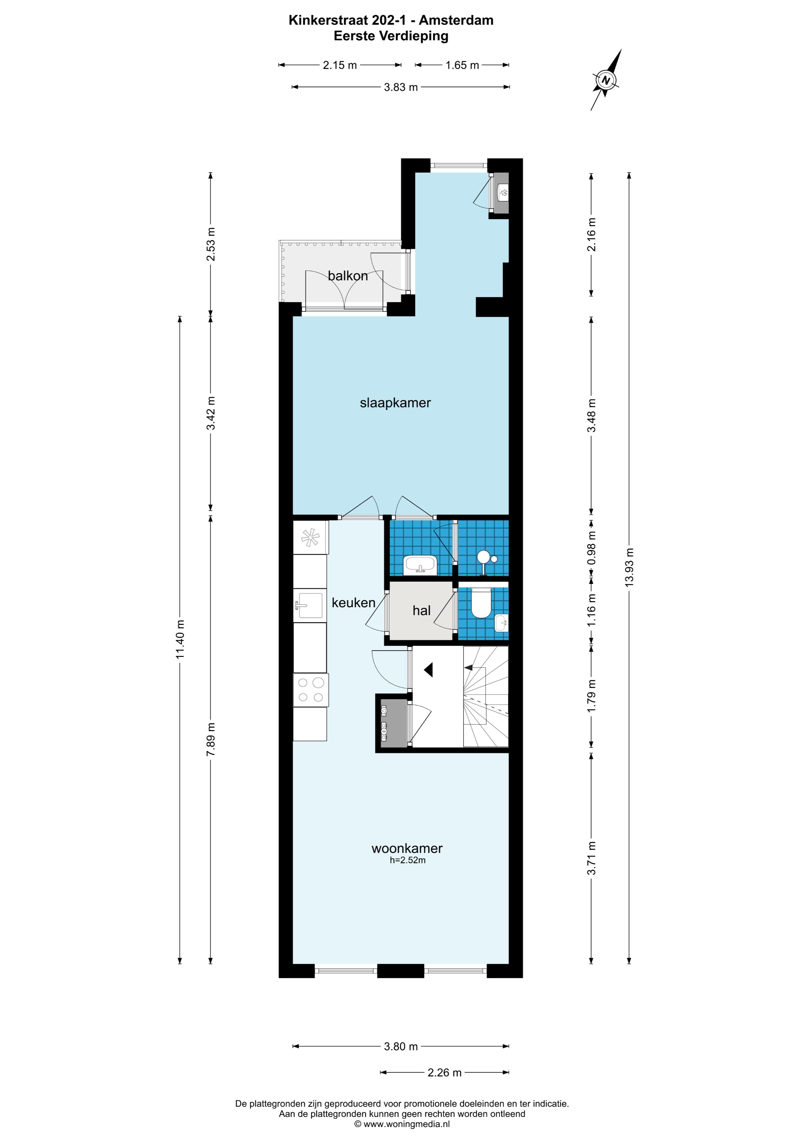 Kinkerstraat 202 I 1053 EL, Amsterdam, Noord-Holland Netherlands, 1 Bedroom Bedrooms, ,1 BathroomBathrooms,Apartment,For Rent,Kinkerstraat 202 I,1,1479