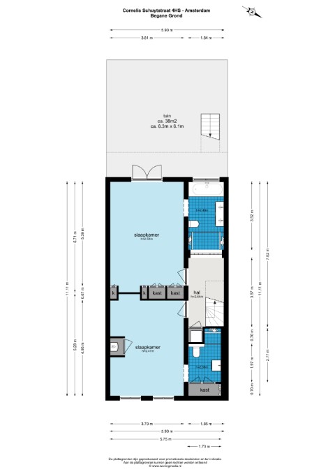 Cornelis Schuytstraat 4-huis 1071 JH, Amsterdam, Noord-Holland Nederland, 2 Slaapkamers Slaapkamers, ,2 BadkamersBadkamers,Appartement,Huur,Cornelis Schuytstraat,1587