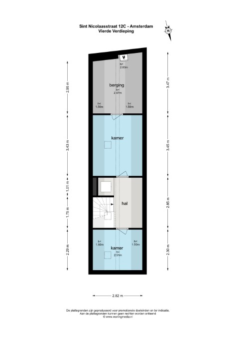 Sint Nicolaasstraat 12-C 1012 NK, Amsterdam, Noord-Holland Nederland, 2 Slaapkamers Slaapkamers, ,1 BadkamerBadkamers,Appartement,Huur,Sint Nicolaasstraat,3,1602