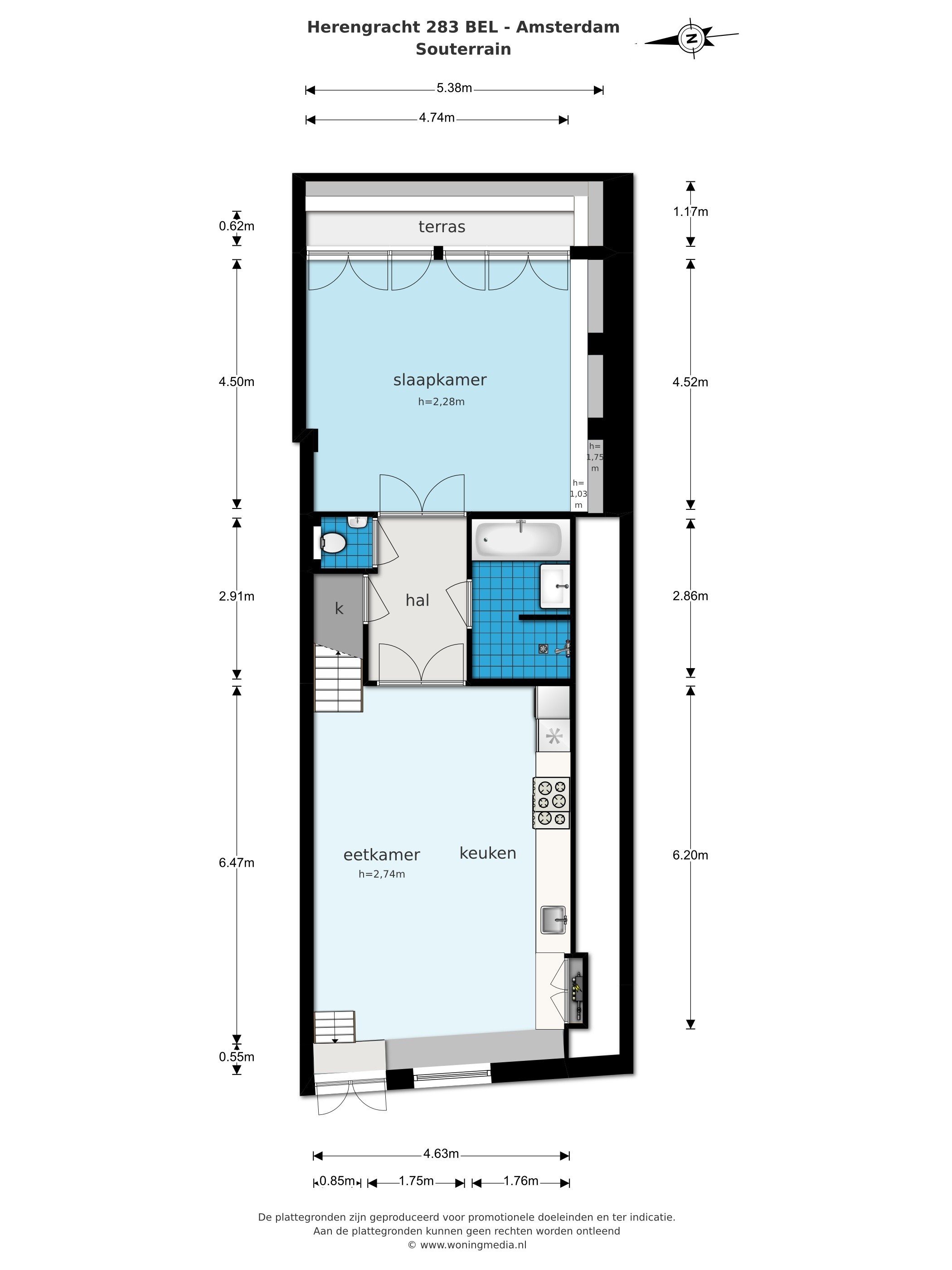 Herengracht 283 huis,Amsterdam,Noord-Holland Nederland,3 Bedrooms Bedrooms,2 BathroomsBathrooms,Apartment,Herengracht,1060