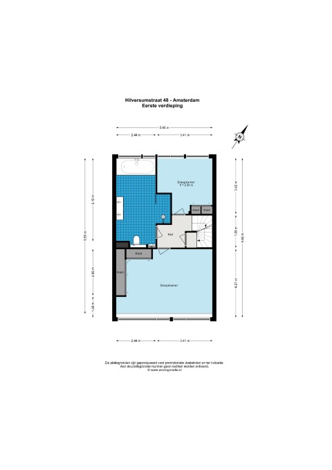 Hilversumstraat 48, Amsterdam, Noord-Holland Nederland, 4 Bedrooms Bedrooms, ,2 BathroomsBathrooms,House,For Rent,Hilversumstraat 48,1656