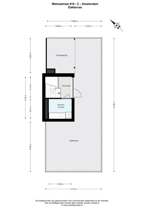 Welnastraat 410 C, Amsterdam, Noord-Holland Nederland, 3 Slaapkamers Slaapkamers, ,1 BadkamerBadkamers,Appartement,Huur,Welnastraat,5,1680