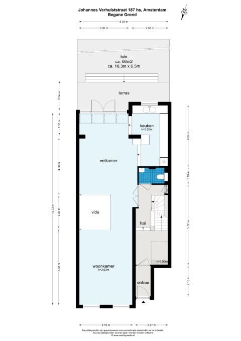 Johannes Verhulststraat 187 H, Amsterdam, Noord-Holland Netherlands, 5 Bedrooms Bedrooms, ,2 BathroomsBathrooms,Apartment,For Rent,Johannes Verhulststraat,1691