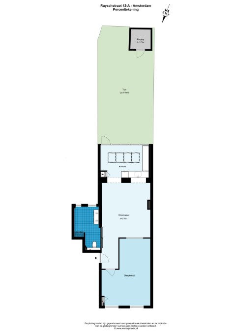 Ruyschstraat 12A 1091CB, Amsterdam, Noord-Holland Netherlands, 1 Bedroom Bedrooms, ,1 BathroomBathrooms,Apartment,For Rent,Ruyschstraat,1694