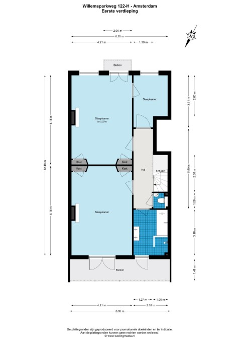 Willemsparkweg 122 H 1071 HP, Amsterdam, Noord-Holland Netherlands, 4 Bedrooms Bedrooms, ,2 BathroomsBathrooms,Apartment,For Rent,Willemsparkweg,1713